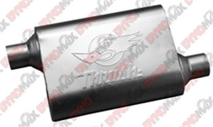 Dynomax Exhaust Muffler 17658 Thrush Welded; 9-1/2 Inch Length X 4 Inch Aluminized Steel Case; 2-1/4 Inch Offset Inlet; 2-1/4 Inch Offset Outlet; 13 Inch Case Length/19 Inch Overall Length Dynomax Exhaust Muffler 17658 Thrush Welded; 9-1/2 Inch Length X 4 Inch Aluminized Steel Case; 2-1/4 Inch Offset Inlet; 2-1/4 Inch Offset Outlet; 13 Inch Case Length/19 Inch Overall Length