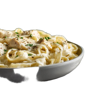 Chicken Alfredo Close-Up Vinyl Car Decal Sticker – Waterproof & UV-Resistant 8"