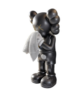 Kaws In Bathroom Vinyl Car Decal Sticker – Waterproof & UV-Resistant 8"