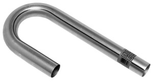 Dynomax Exhaust Pipe - Bend 180 Degree 42310 2 Inch Diameter; Aluminized Steel; 3-1/2 Inch Bend Radius; 6 Inch Leg Length and 15 Inch Leg Length; Single Dynomax Exhaust Pipe - Bend 180 Degree 42310 2 Inch Diameter; Aluminized Steel; 3-1/2 Inch Bend Radius; 6 Inch Leg Length and 15 Inch Leg Length; Single