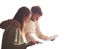 Happy Russian Couple Vinyl Car Decal Sticker – Waterproof & UV-Resistant 8"