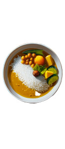 Japanese Curry Art V2 Vinyl Car Decal Sticker – Waterproof & UV-Resistant 8"