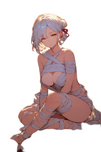 Anime Waifu V4114 Vinyl Car Decal Sticker – Waterproof & UV-Resistant 8"