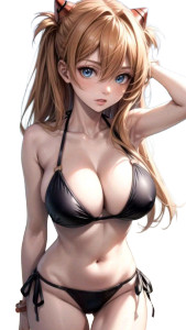 Anime Waifu V3065 Vinyl Car Decal Sticker – Waterproof & UV-Resistant 8"