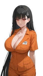 Anime Waifu V2482 Vinyl Car Decal Sticker – Waterproof & UV-Resistant 8"