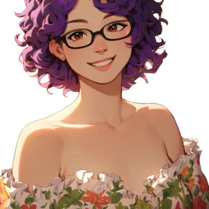 Anime Waifu V3513 Vinyl Car Decal Sticker – Waterproof & UV-Resistant 8"