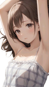 Anime Waifu V2581 Vinyl Car Decal Sticker – Waterproof & UV-Resistant 8"