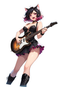 Anime Waifu V3650 Vinyl Car Decal Sticker – Waterproof & UV-Resistant 8"