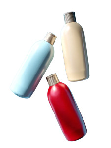 Minimal Shampoo Bottles Vinyl Car Decal Sticker – Waterproof & UV-Resistant 8"