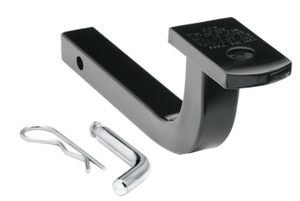 Draw-Tite Trailer Hitch Ball Mount | Class I | 2000 lb Capacity | Easy Install | Fixed 4 Inch Rise | Fits 1-1/4" Receiver