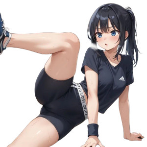 Anime Waifu V2834 Vinyl Car Decal Sticker – Waterproof & UV-Resistant 8"