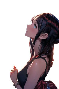 Anime Waifu V4035 Vinyl Car Decal Sticker – Waterproof & UV-Resistant 8"