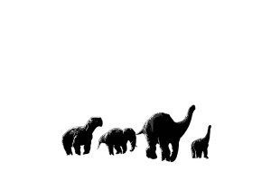 Primordial Colossal Beasts Vinyl Car Decal Sticker – Waterproof & UV-Resistant 8"