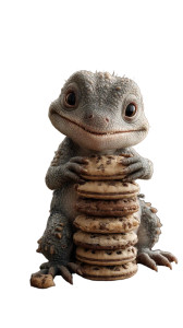 Cartoon Baby Dragon Vinyl Car Decal Sticker – Waterproof & UV-Resistant 8"