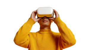 Asian Man Vr Vinyl Car Decal Sticker – Waterproof & UV-Resistant 8"