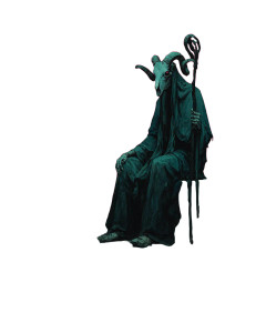 Ancient Horror Demon Vinyl Car Decal Sticker – Waterproof & UV-Resistant 8"