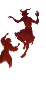 Devil And Witches Vinyl Car Decal Sticker – Waterproof & UV-Resistant 8"