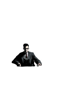 Vampire Mafioso Vinyl Car Decal Sticker – Waterproof & UV-Resistant 8" Vampire Mafioso Vinyl Car Decal Sticker – Waterproof & UV-Resistant 8"