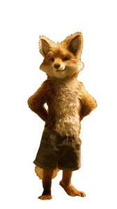 Anthropomorphic Tibetan Fox Vinyl Car Decal Sticker – Waterproof & UV-Resistant 8"