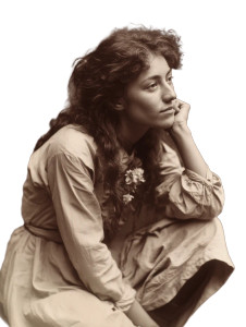 Botticelli'S Female Sitter Vinyl Car Decal Sticker – Waterproof & UV-Resistant 8"