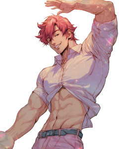 Anime Redhead Beauty Vinyl Car Decal Sticker – Waterproof & UV-Resistant 8"