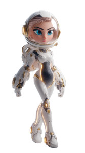 Futuristic Pregnant Astronaut V2 Vinyl Car Decal Sticker – Waterproof & UV-Resistant 8" Futuristic Pregnant Astronaut V2 Vinyl Car Decal Sticker – Waterproof & UV-Resistant 8"