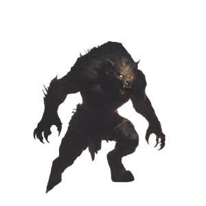 Towering Werewolf V2 Vinyl Car Decal Sticker – Waterproof & UV-Resistant 8"