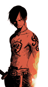 Sanji Manga Art Vinyl Car Decal Sticker – Waterproof & UV-Resistant 8"