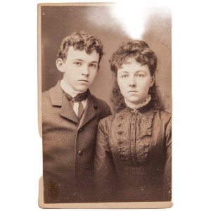 Victorian Twin Teens Vinyl Car Decal Sticker – Waterproof & UV-Resistant 8"