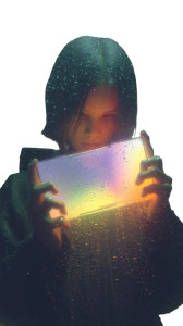 Cyberpunk Girl V16 Vinyl Car Decal Sticker – Waterproof & UV-Resistant 8"