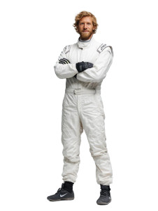 Sporty Race Driver Vinyl Car Decal Sticker – Waterproof & UV-Resistant 8"