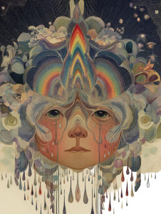 Rain Man Shaman Vinyl Car Decal Sticker – Waterproof & UV-Resistant 8"