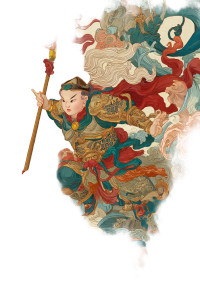 Mythical Hero Nezha Vinyl Car Decal Sticker – Waterproof & UV-Resistant 8" Mythical Hero Nezha Vinyl Car Decal Sticker – Waterproof & UV-Resistant 8"
