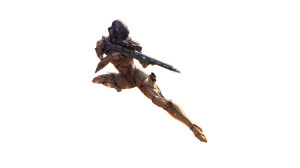 Sniper In Dune Vinyl Car Decal Sticker – Waterproof & UV-Resistant 8"