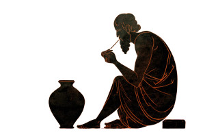 Socrates Vaping Vinyl Car Decal Sticker – Waterproof & UV-Resistant 8"