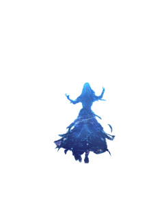 Celestial Sorceress Vinyl Car Decal Sticker – Waterproof & UV-Resistant 8"