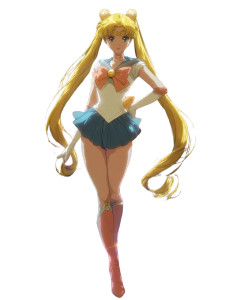 Sailor Moon V4 Vinyl Car Decal Sticker – Waterproof & UV-Resistant 8"