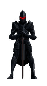 Black Knight V33 Vinyl Car Decal Sticker – Waterproof & UV-Resistant 8"