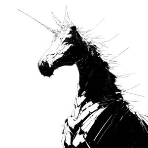 Kirin Art Vinyl Car Decal Sticker – Waterproof & UV-Resistant 8"