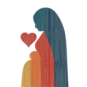 Grandmother And Child Vinyl Car Decal Sticker – Waterproof & UV-Resistant 8" Grandmother And Child Vinyl Car Decal Sticker – Waterproof & UV-Resistant 8"