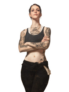Tattooed Woman Pose V2 Vinyl Car Decal Sticker – Waterproof & UV-Resistant 8" Tattooed Woman Pose V2 Vinyl Car Decal Sticker – Waterproof & UV-Resistant 8"