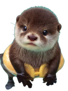 Dwarf Otter Baby V3 Vinyl Car Decal Sticker – Waterproof & UV-Resistant 8" Dwarf Otter Baby V3 Vinyl Car Decal Sticker – Waterproof & UV-Resistant 8"