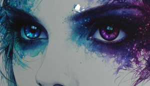 Rainbow-Eyed Beauty Vinyl Car Decal Sticker – Waterproof & UV-Resistant 8" Rainbow-Eyed Beauty Vinyl Car Decal Sticker – Waterproof & UV-Resistant 8"