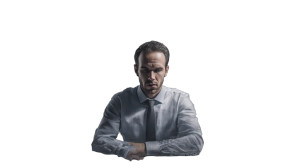 Timeless Businessman Vinyl Car Decal Sticker – Waterproof & UV-Resistant 8"