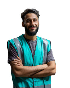 Proud Logistics Worker Vinyl Car Decal Sticker – Waterproof & UV-Resistant 8"