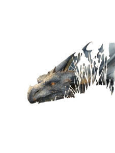 European Dragon Vinyl Car Decal Sticker – Waterproof & UV-Resistant 8"