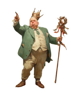 Pompous Theatrical Man Vinyl Car Decal Sticker – Waterproof & UV-Resistant 8"