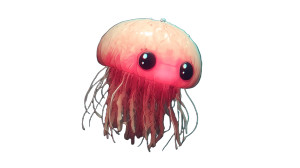 Cosmic Jellyfish Entity Vinyl Car Decal Sticker – Waterproof & UV-Resistant 8"