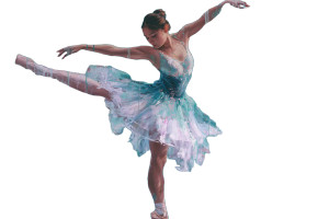 Euphoric Ballerina Vinyl Car Decal Sticker – Waterproof & UV-Resistant 8"