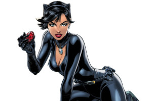 Cyberpunk Catwoman Vinyl Car Decal Sticker – Waterproof & UV-Resistant 8"